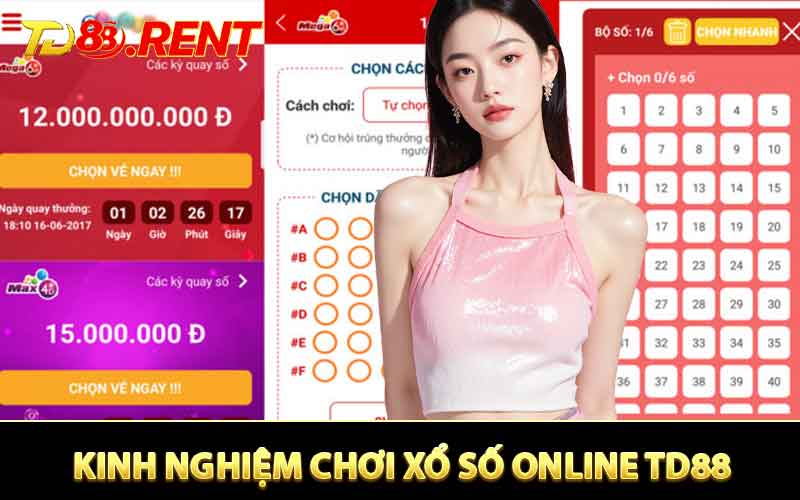 Bật mí những kinh nghiệm kiếm tiền vàng với xổ số online TD88 